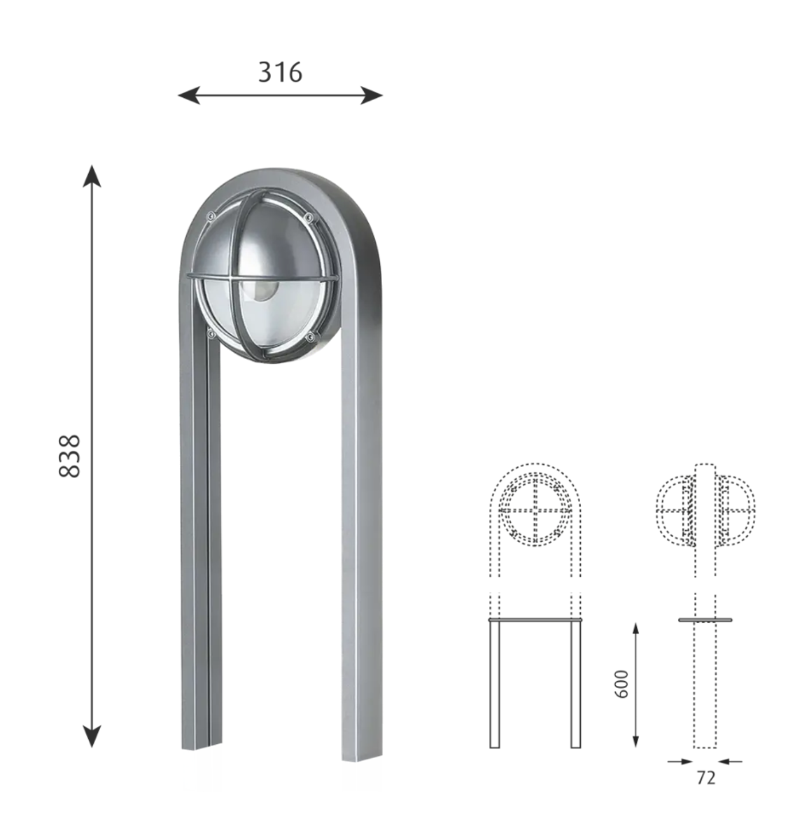 Louis Poulsen: Skot Bollard